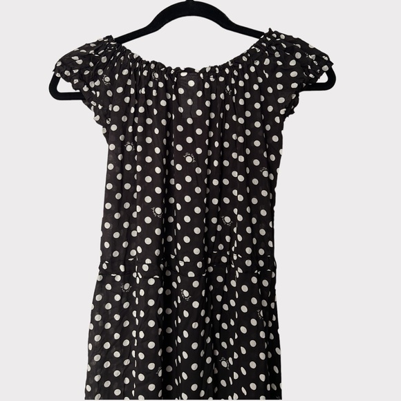 Kate Spade Lia Dot Off The Shoulder Cover Up Maxi Dress - Picture 11 of 14